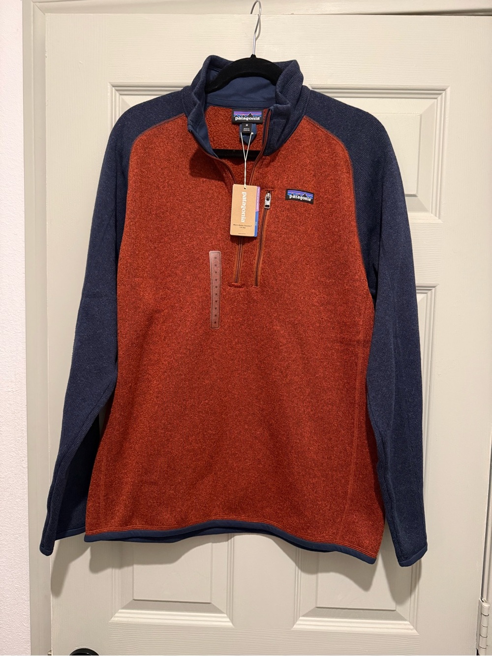 Patagonia Men's better sweater 1/4 Zip Sweater- NWT